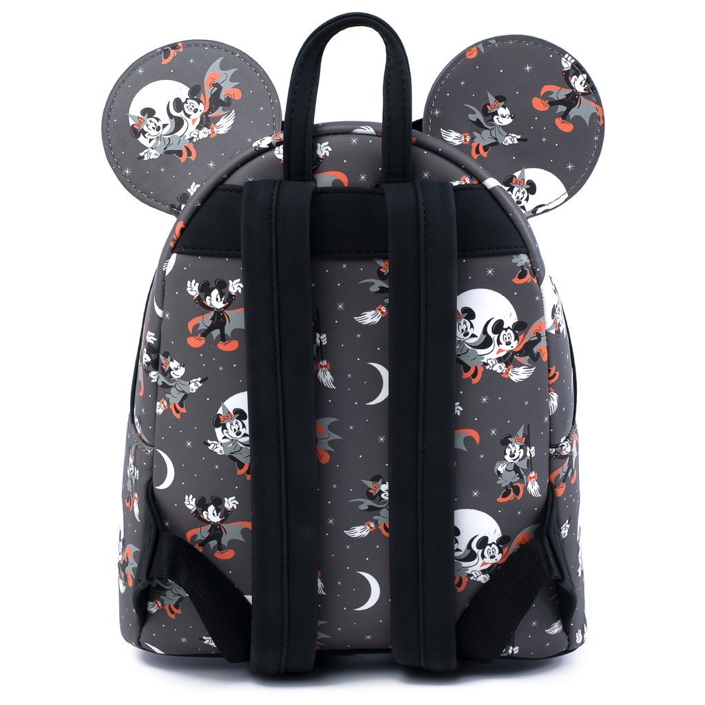 Loungefly disney mickey minnie halloween vamp discount witch aop mini backpack