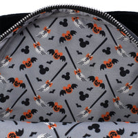 Mickey/Minnie Halloween Vamp Witch AOP Mini Backpack