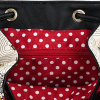 Minnie/Mickey Bow Hardware AOP Backpack