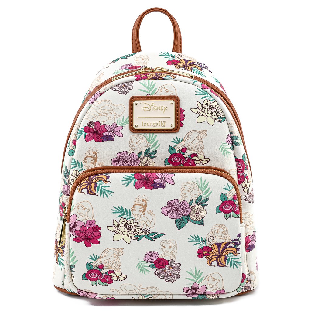 Disney Princess Floral AOP Mini Backpack