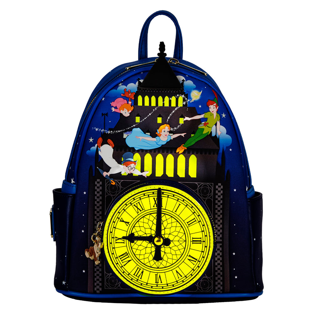 Disney Peter Pan Glow Clock Mini Backpack