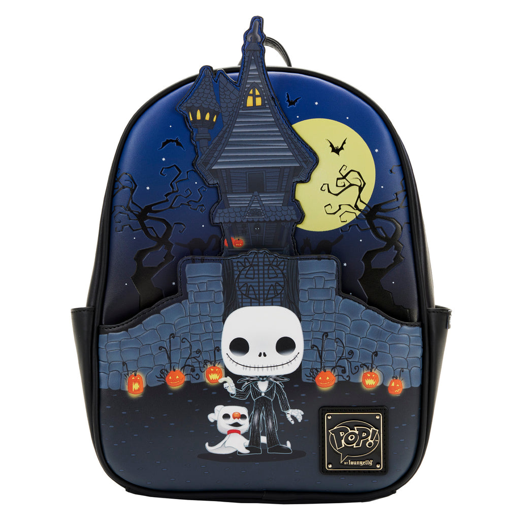 Disney NBC Jack Skellington House Mini Backpak