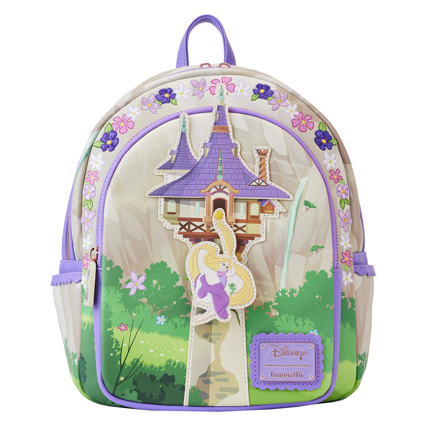 Disney tangled Rapunzel Swinging From Tower Mini Backpack Stage