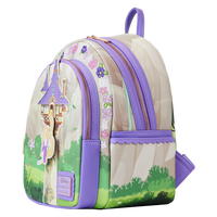 Disney tangled Rapunzel Swinging From Tower Mini Backpack