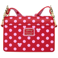 Minnie Pink Polka Dot Bow Strap Cross Body