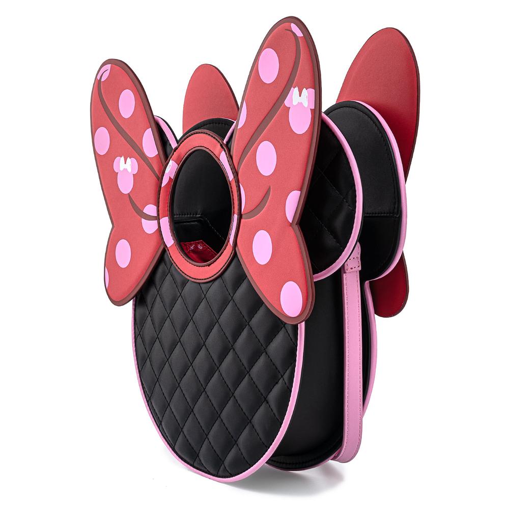 Minnie Quilted Bow Head Cross Body Bag