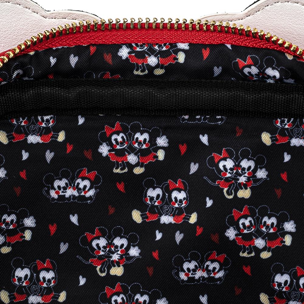 Mickey Heart Hands Cross Body Bag