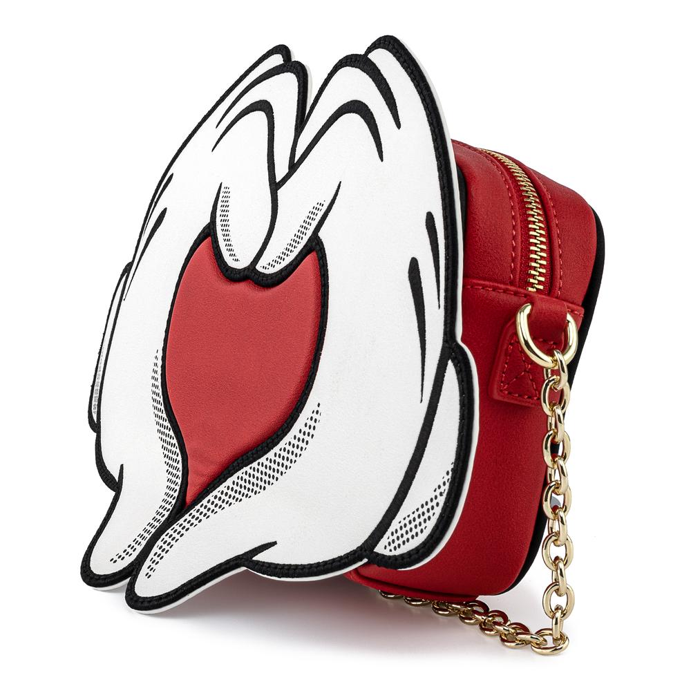 Mickey Heart Hands Cross Body Bag
