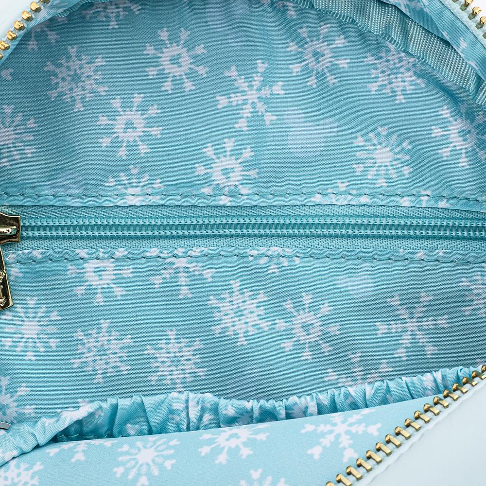 Disney Snowman Mickey/Minnie Snow Globe Crossbody