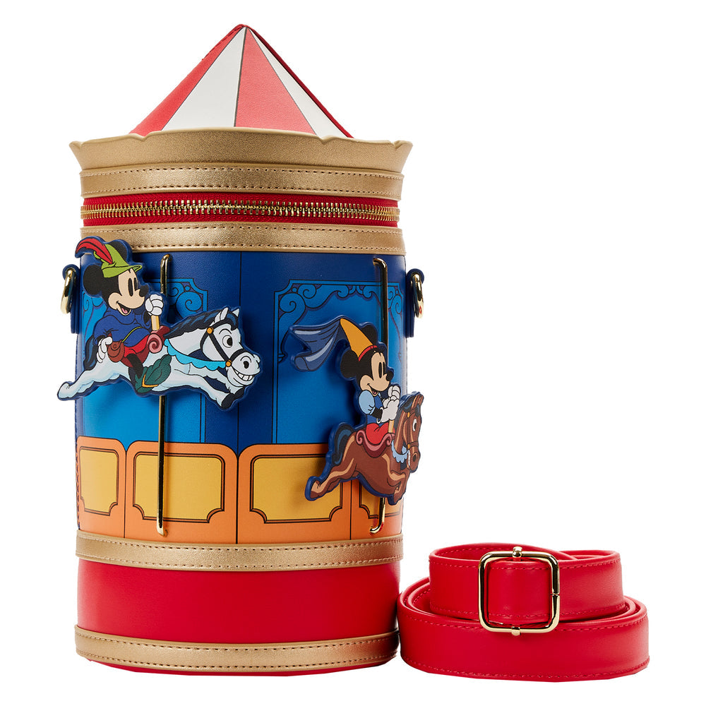 Brave Little Tailor Mickey Minnie Carousel Crossbody