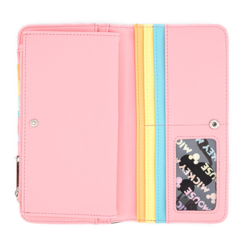 Loungefly Mickey Mouse Pastel Rainbow Wallet