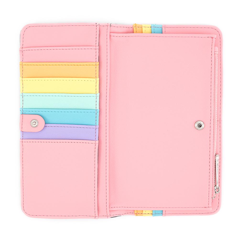 Loungefly Mickey Mouse Pastel Rainbow Wallet
