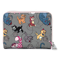 Disney Cats AOP Zip Around Wallet