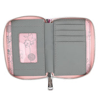 Disney Cats AOP Zip Around Wallet