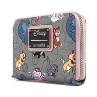 Disney Cats AOP Zip Around Wallet