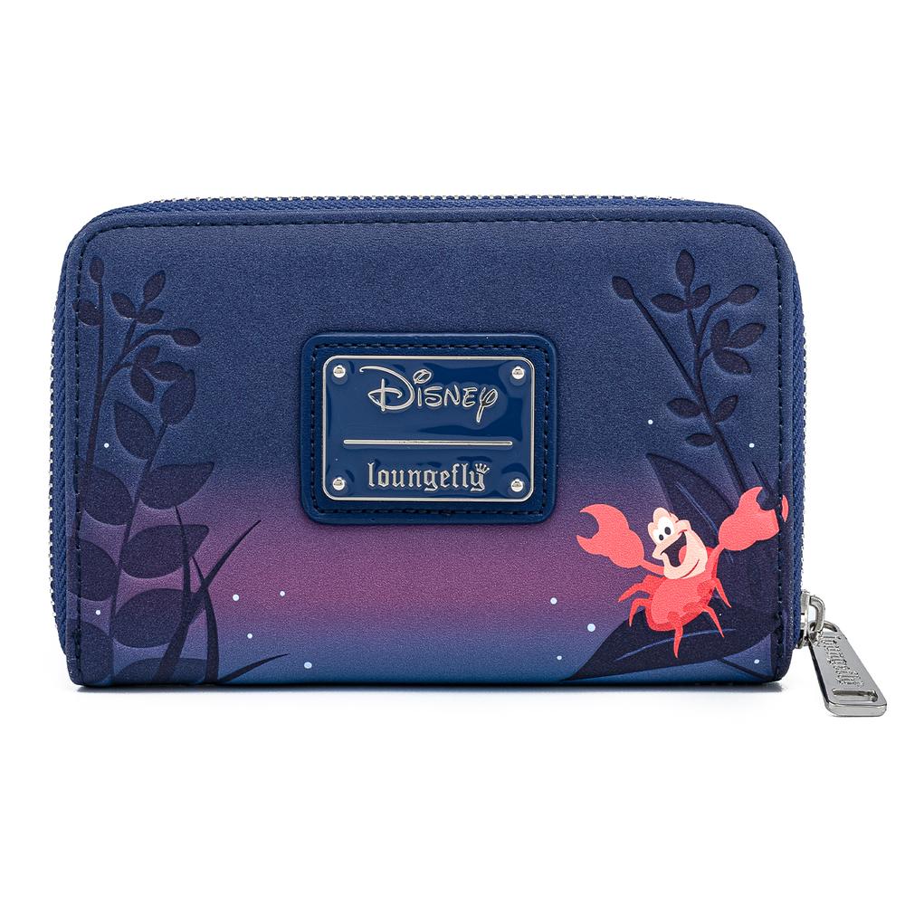 Little Mermaid Gondola Scene Zip Around Wallet