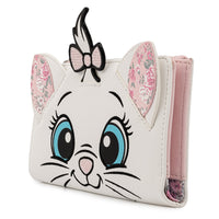 Disney Marie Floral Face Flap Wallet