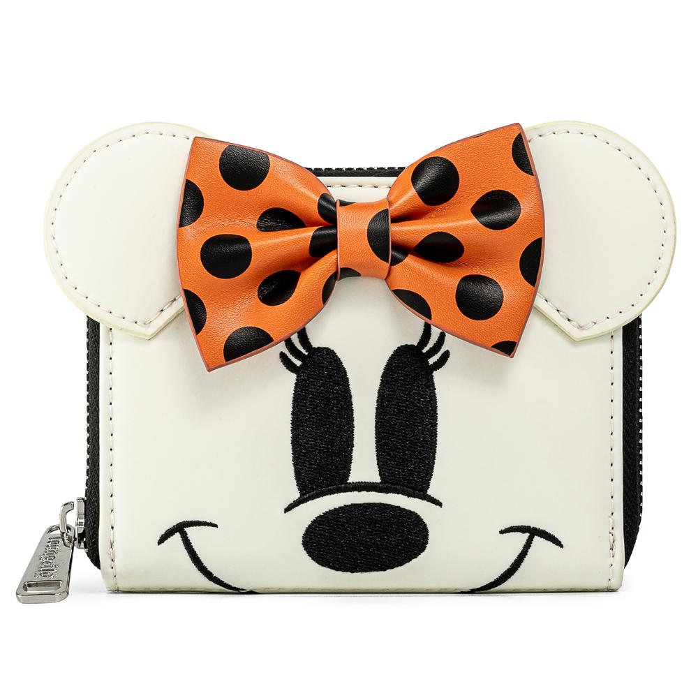 Ghost Minnie Glow-in-the-Dark Ziparound Wallet
