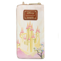 Disney Snow White Castle Scene Ziparound Wallet