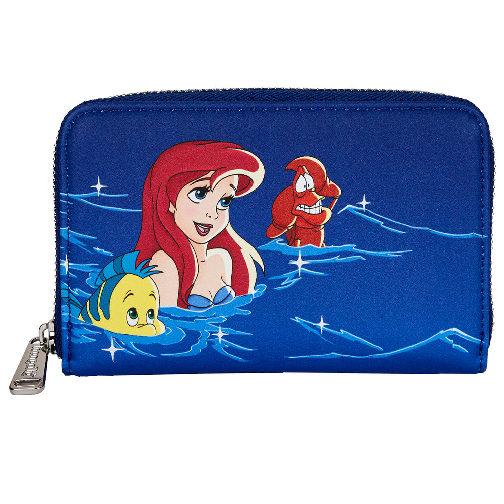 Disney The Little Mermaid Ariel Fireworks Ziparound Wallet