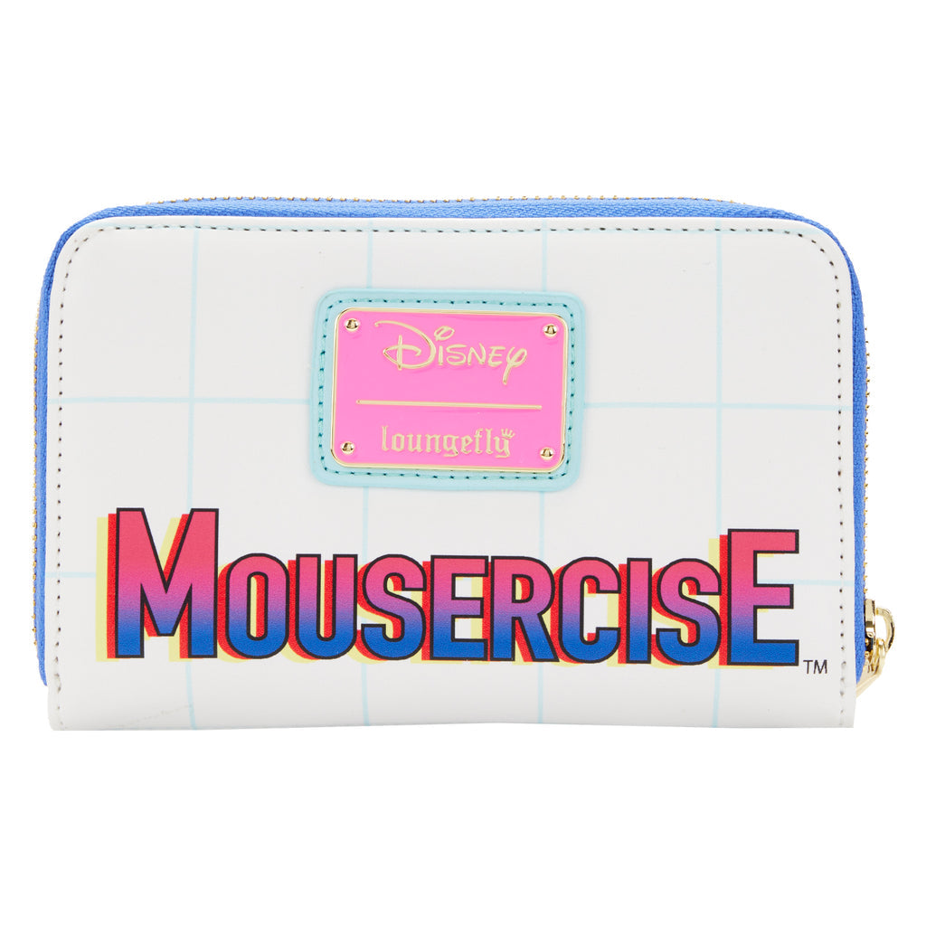 Loungefly Mousercise Zip Around Wallet