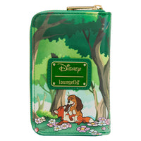 Disney Classic Fox And The Hound Ziparound Wallet