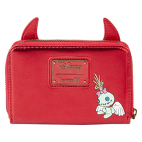 Disney Stitch Devil Cosplay Zip Around Wallet