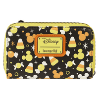 Disney Mickey And Friends Candy Corn Zip Around Wallet