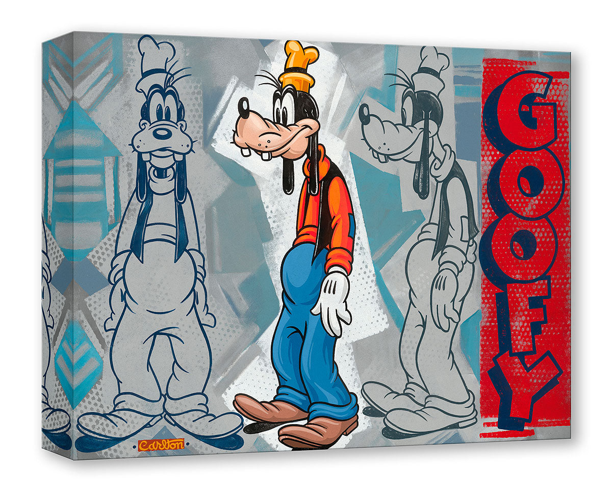 What A Goofy Profile - Disney Treasure On Canvas