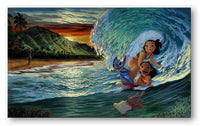 Morning Surf - Disney Treasure on Canvas