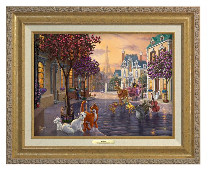 Aristocats-Canvas Classics-Classic Antique Gold Frame