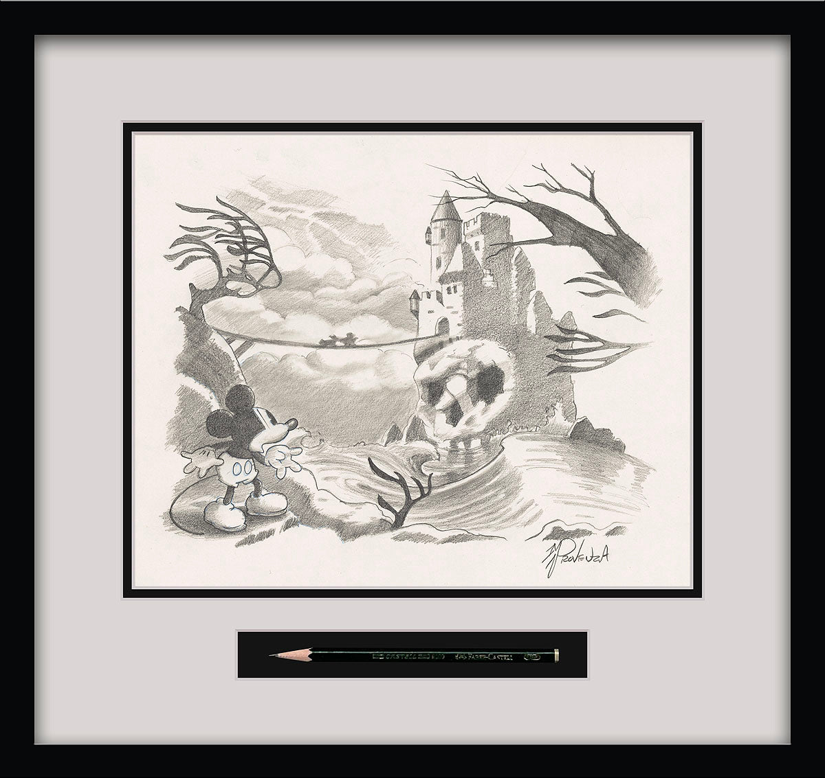 One Stormy Night Sketch-Original