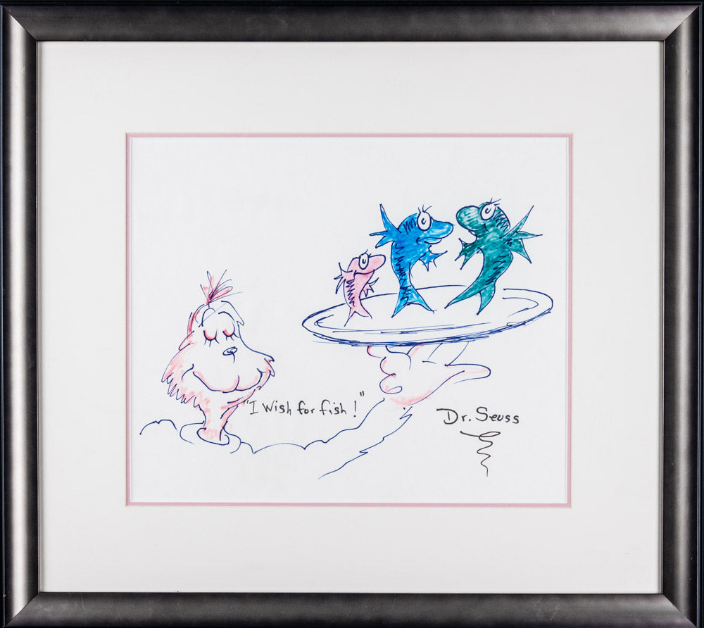 "I Wish For Fish" Production Drawing