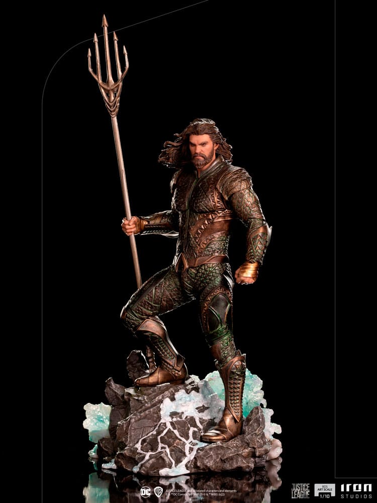 Zack Snyder's Justice League Aquaman 1:10 Scale Iron Studios