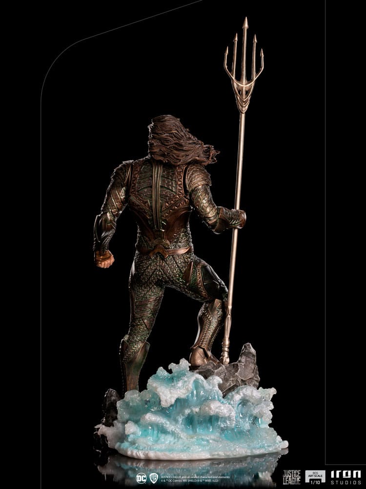 Zack Snyder's Justice League Aquaman 1:10 Scale Iron Studios