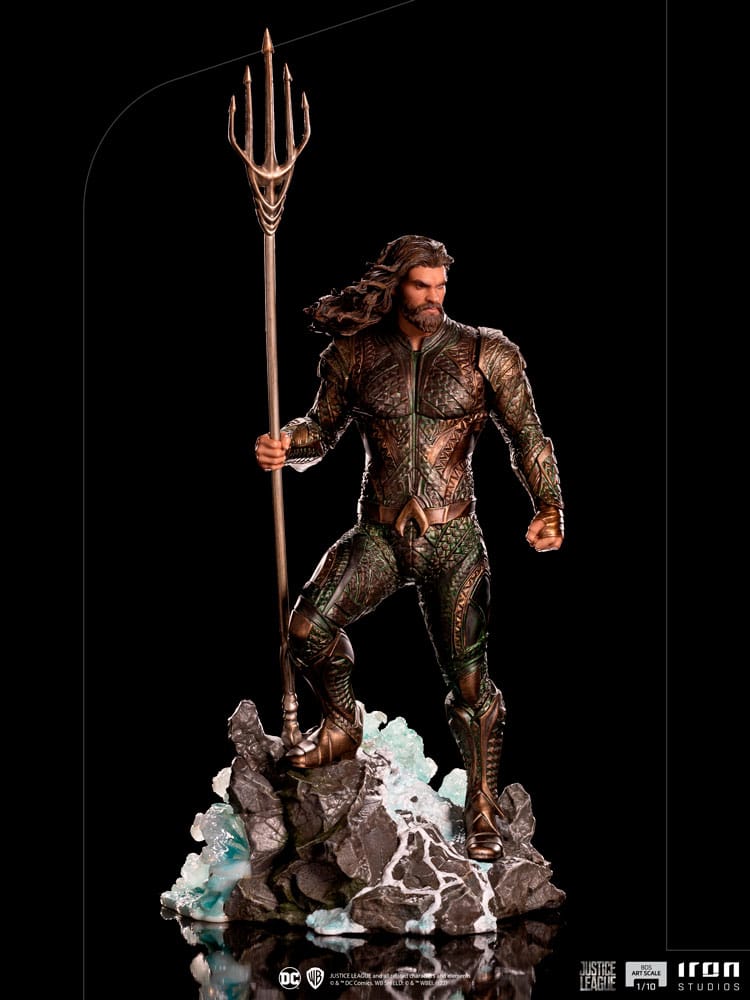 Zack Snyder's Justice League Aquaman 1:10 Scale Iron Studios