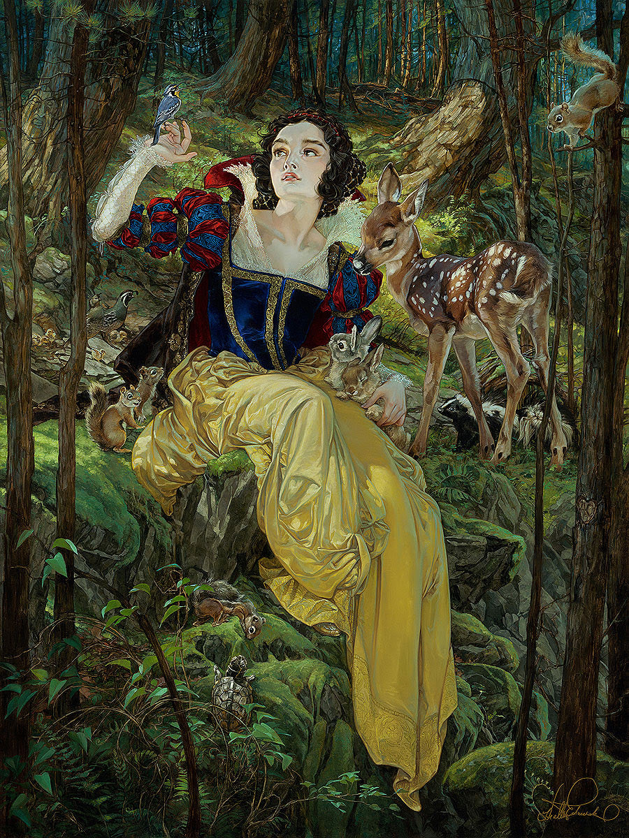 With a Smile and a Song-Disney Treasure on Canvas