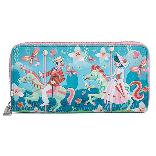 Mary Poppins Jolly Holiday Zip Around Wallet