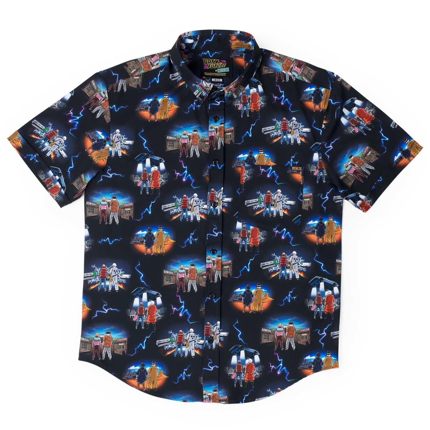 Back To The Future Short Sleeve Shirt