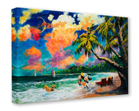 Together in Paradise - Disney Treasure on Canvas