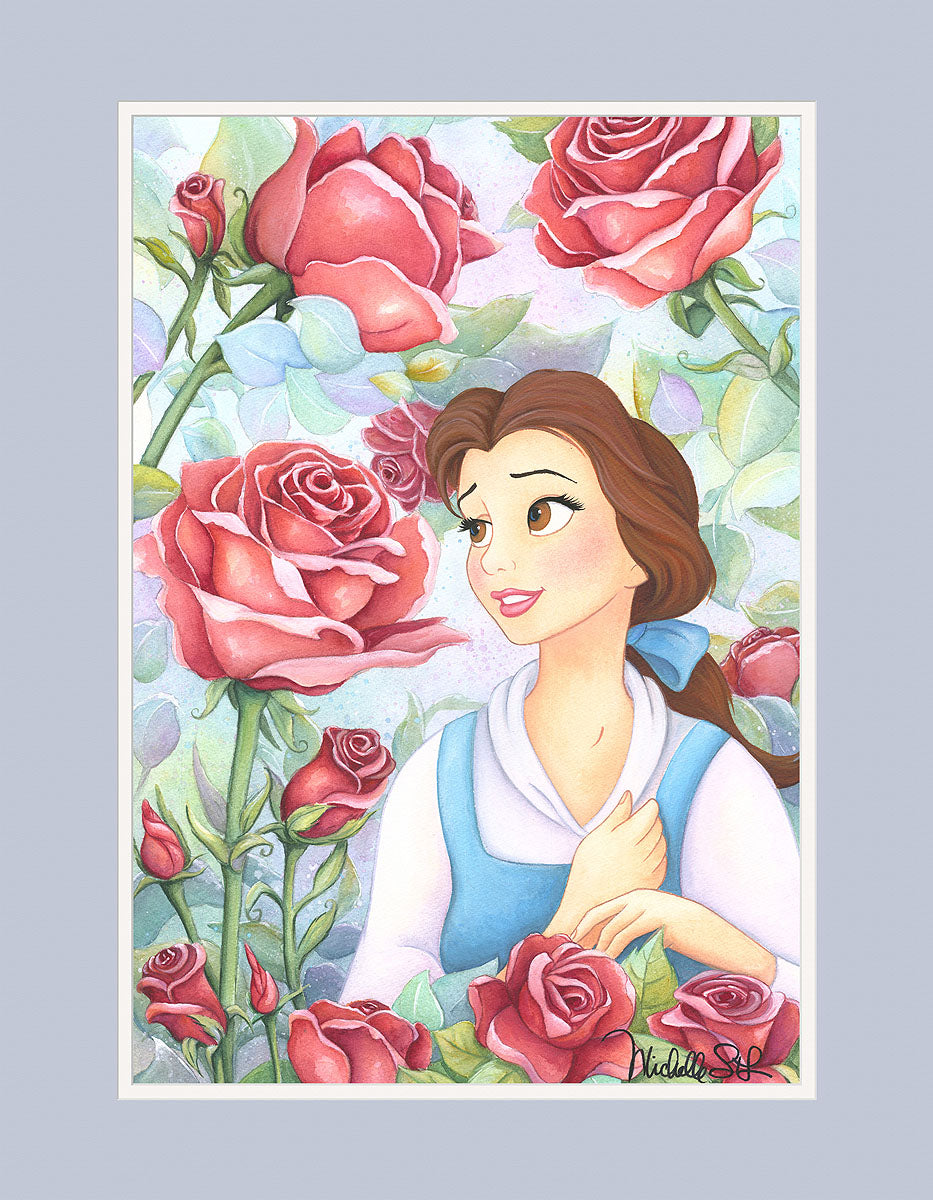 Garden of Roses - Lithograph on paper