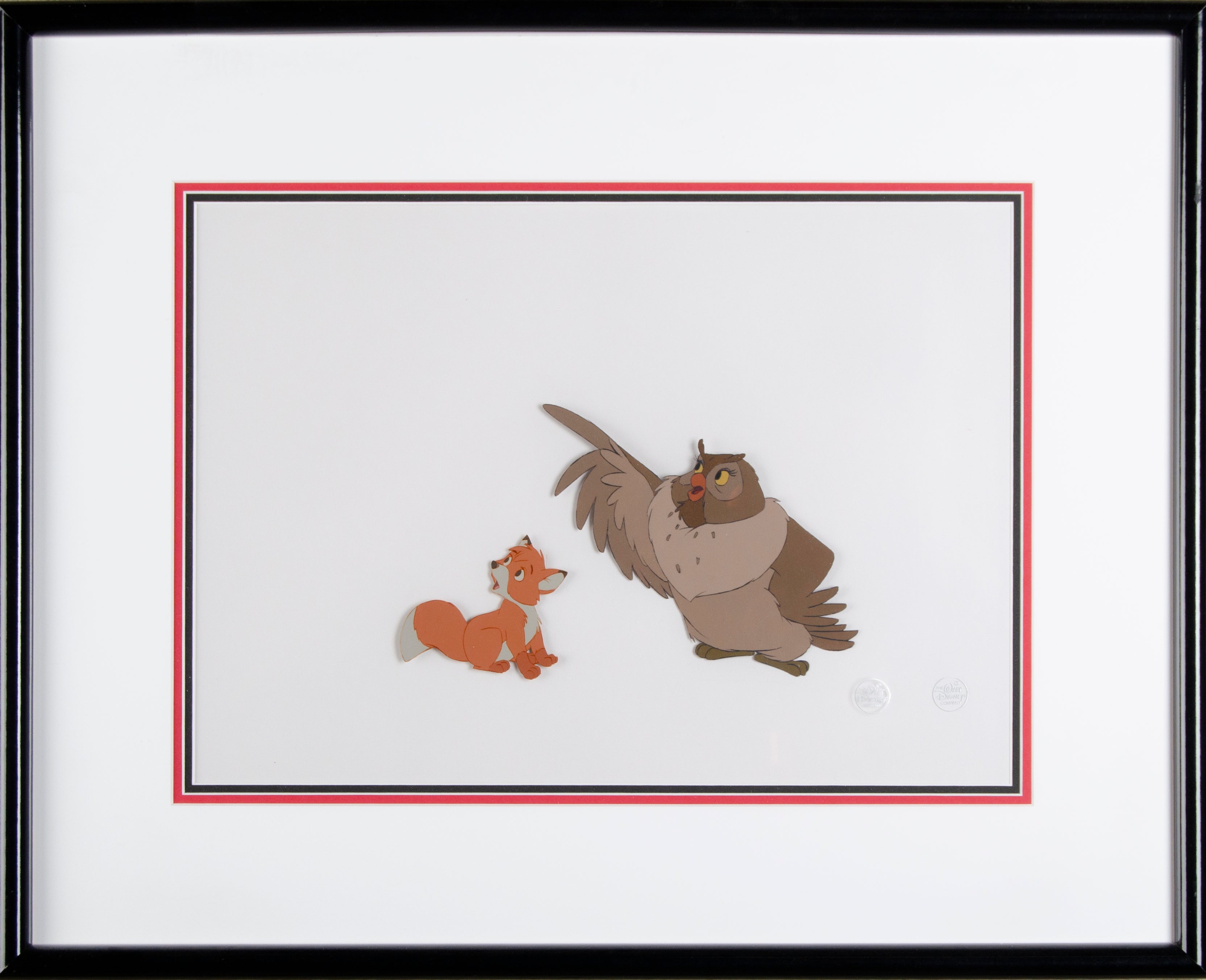 Fox and the Hound Production Cel