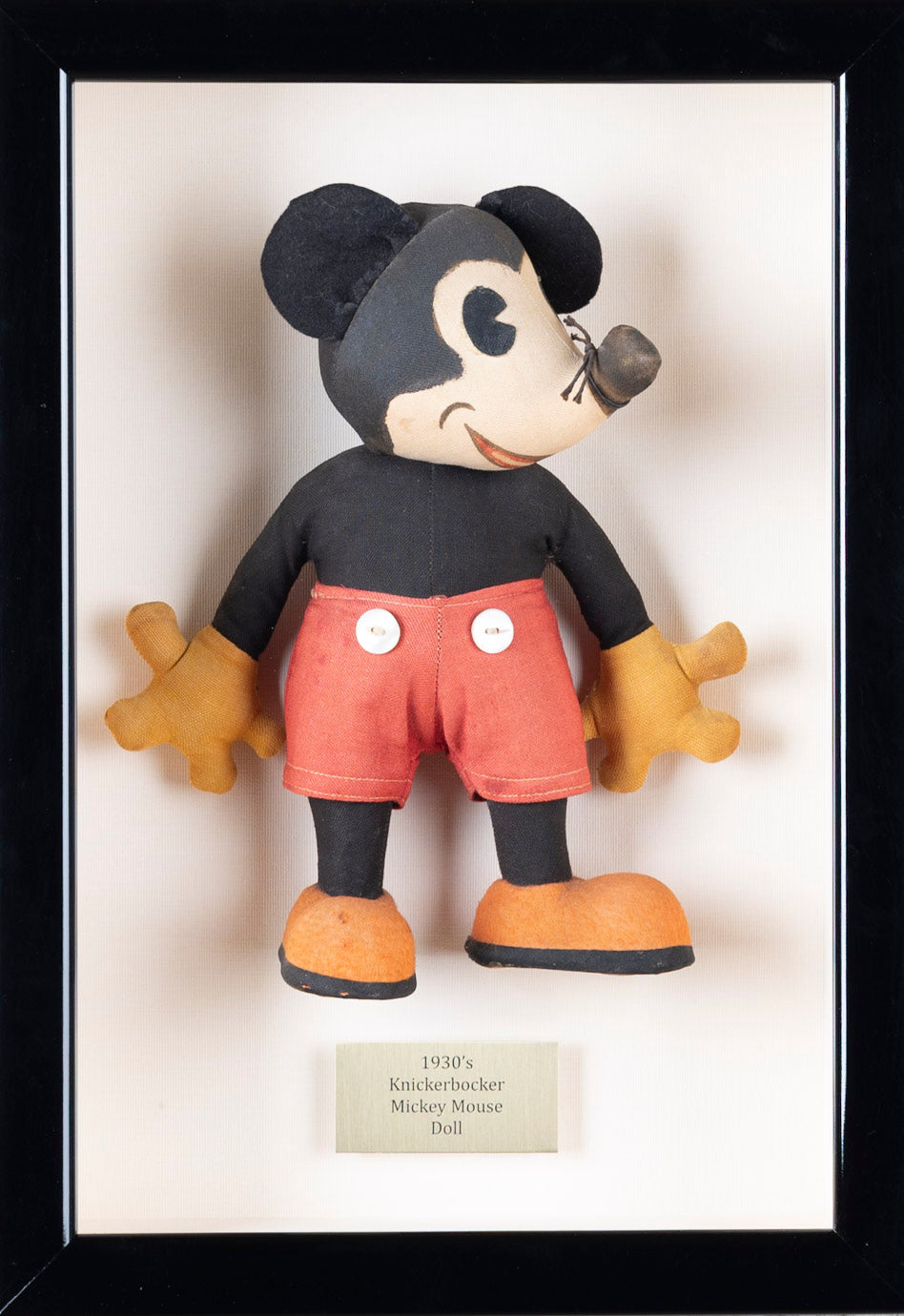 1930s Knickerbocker Mickey Mouse Doll