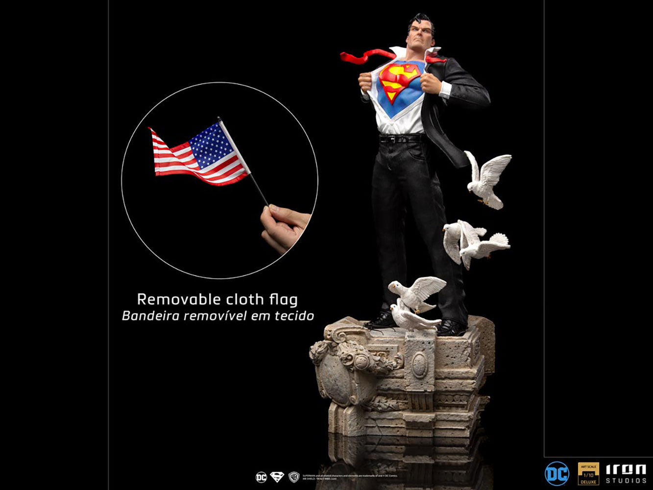 Clark Kent DLX 1:10 Statue