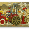 Mickey's Fire Brigade - Hand-Embellished Giclee on Canvas