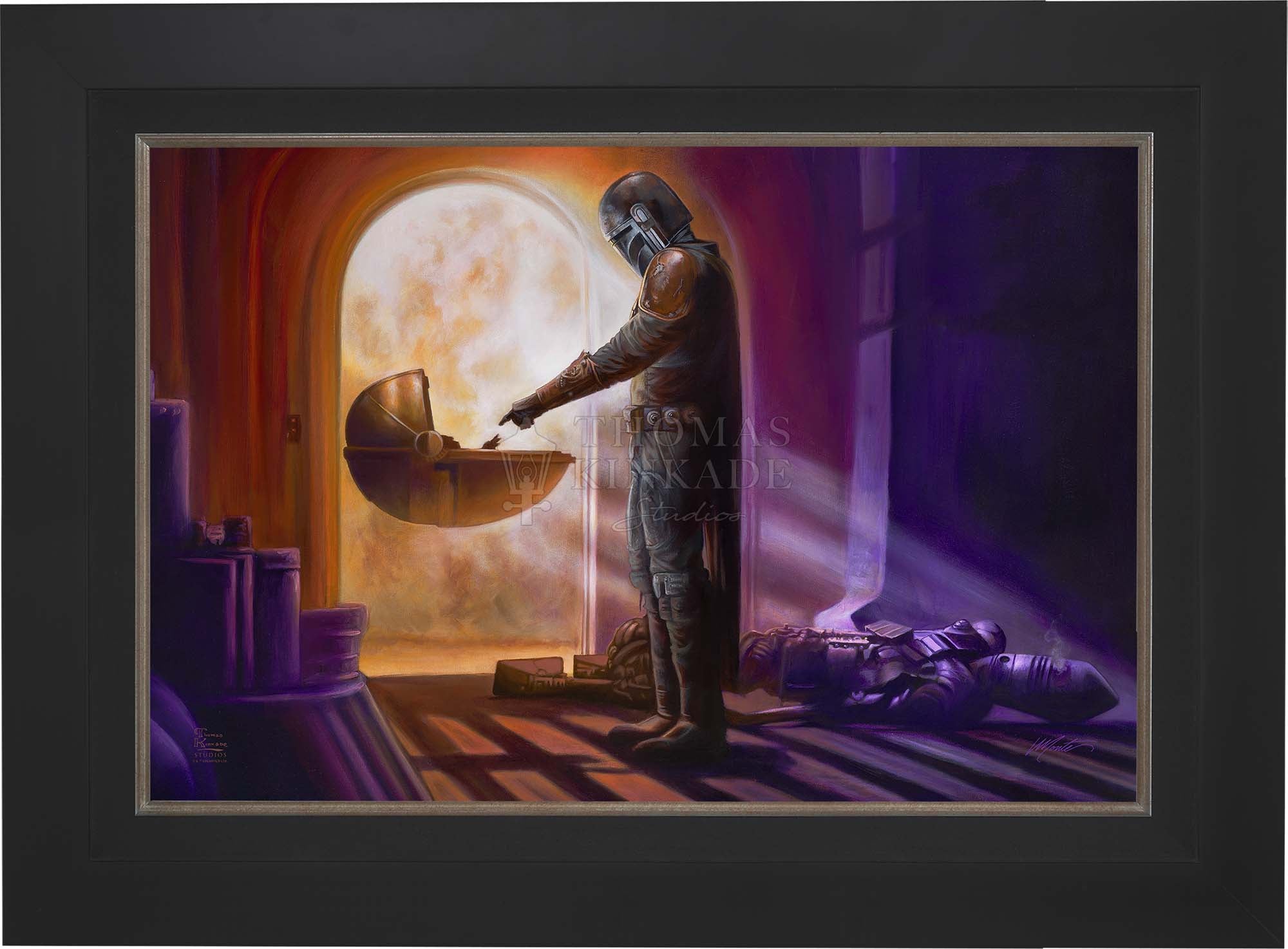 The Mandalorian - Turning Point - 12 x 18 Limited Edition Canvas