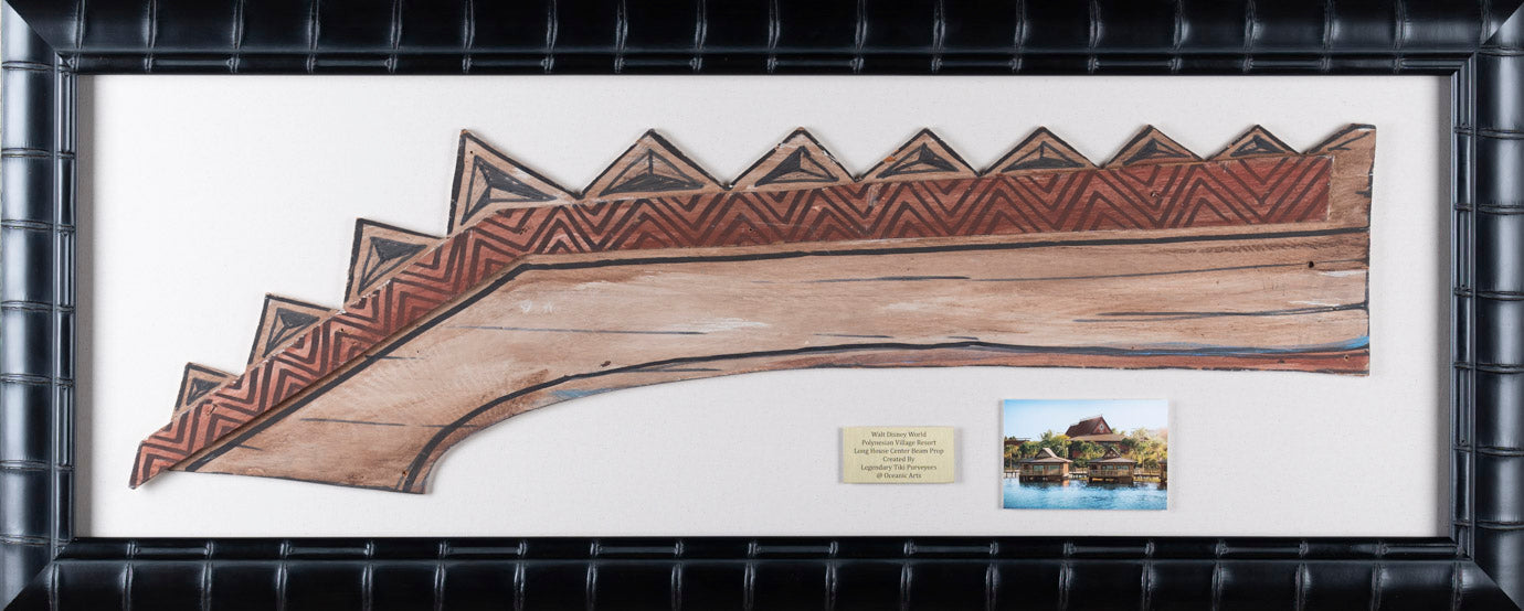 Original Walt Disney World Polynesian Village Resort Prop