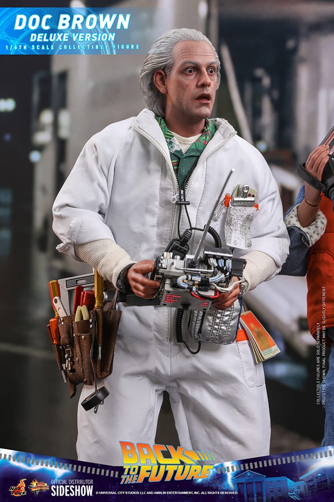 Doc Brown Deluxe Figure Hot Toys