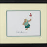 Peter Pan's Smee Hand Painted Cel