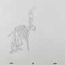 Lion King Rafiki Production Drawing